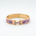 ¡®Lumi¡¯H PINK GOLD BRACELET PINK CERAMIC
