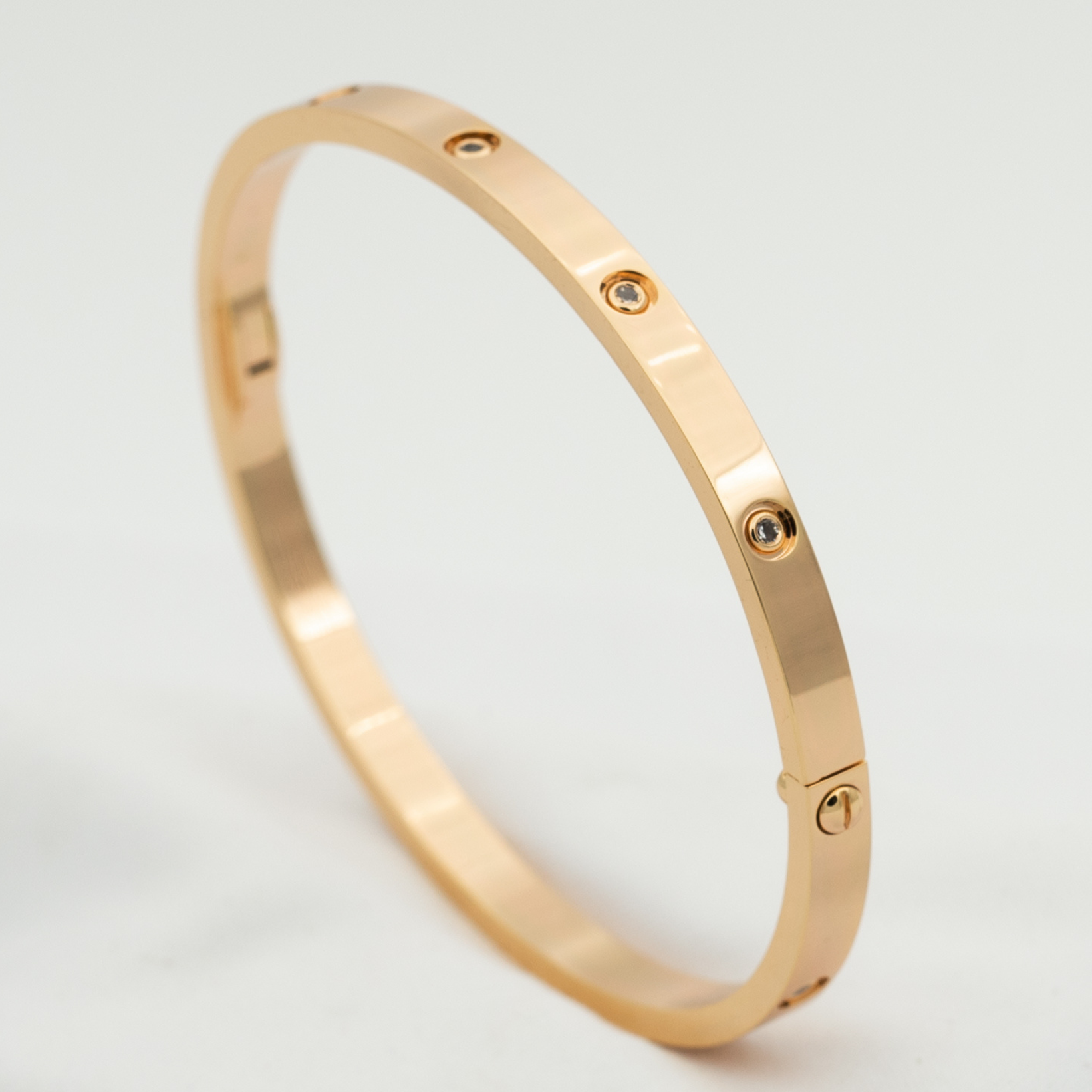 ¡®Lumi¡¯LOVE BRACELET 3.65MM 10 DIAMONDS