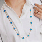 ¡®Lumi¡¯CLOVER 20 MOTIFS TURQUOISE GOLD