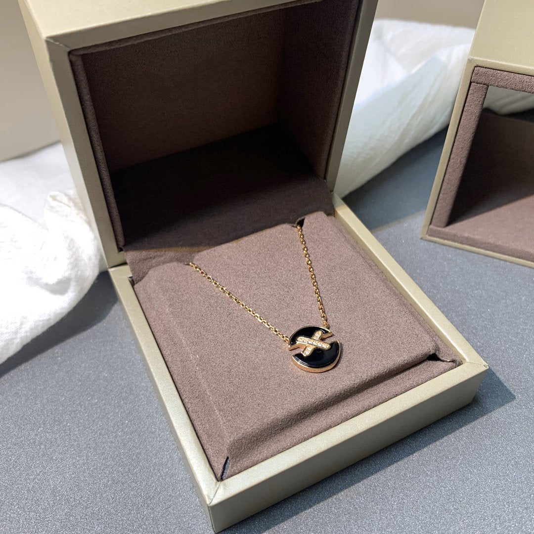 ¡®Lumi¡¯JEUX DE PINK GOLD DIAMOND NECKLACE