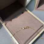 ¡®Lumi¡¯JEUX DE PINK GOLD DIAMOND NECKLACE