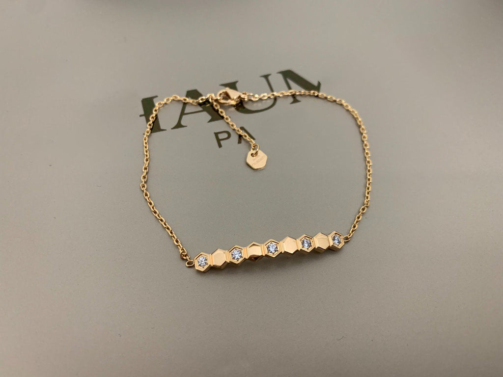 ¡®Lumi¡¯BEE LOVE BRACELET DIAMOND