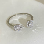 [Imperial Jewelrys]MY TWIN TOI & MOI シルバーダイヤモンドリング