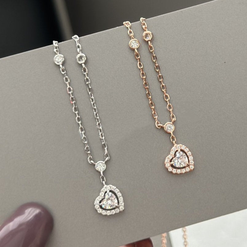 [Imperial Jewelrys]JOY HEART ダイヤモンドネックレス