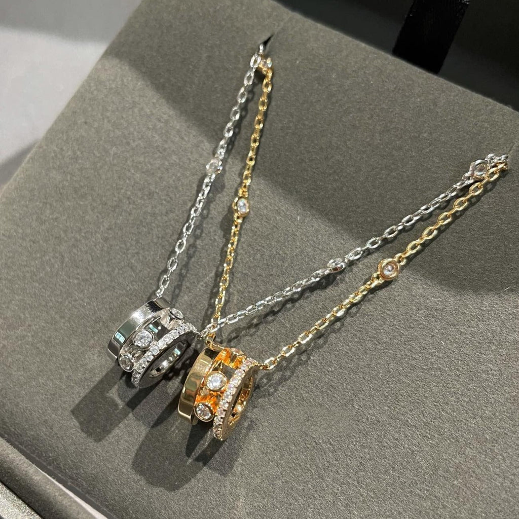 [インペリアル ジュエリー]チェーンムーブ ロマーヌペンダント ネックレス