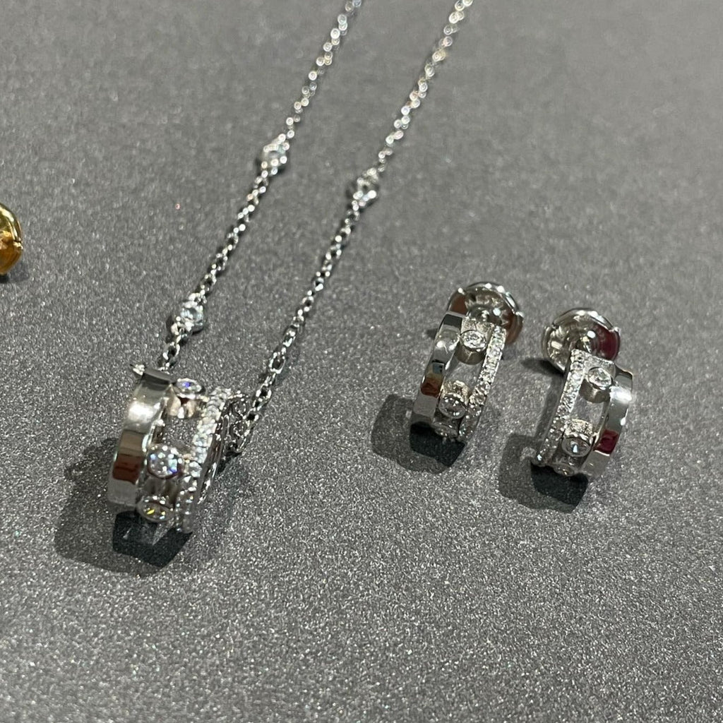 [インペリアル ジュエリー]チェーンムーブ ロマーヌペンダント ネックレス