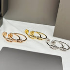 [Imperial Jewelrys]CREOLES MOVE UNO PM ダイヤモンドイヤリング