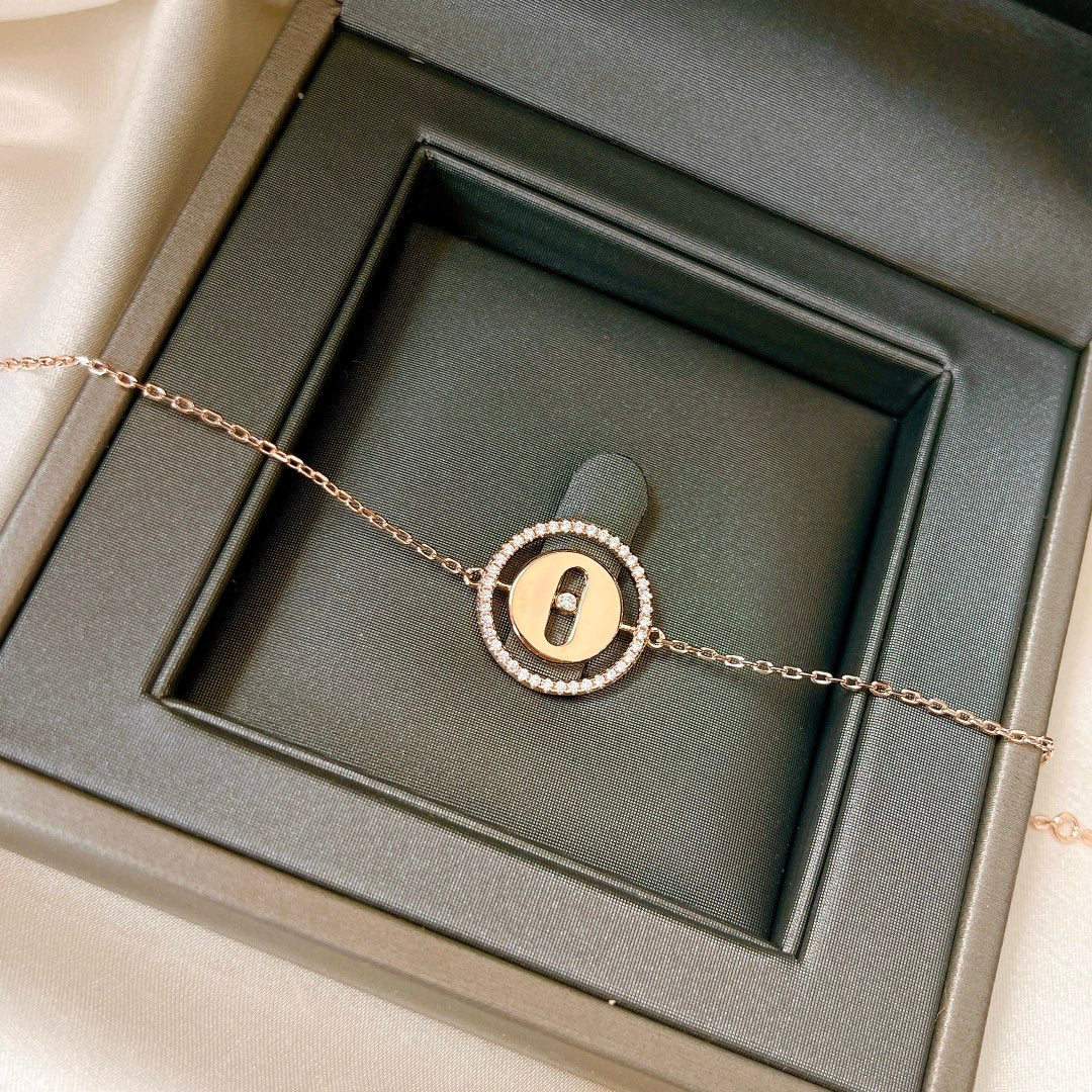 [Imperial Jewelrys]LUCKY MOVE PAVED DIAMOND BRACELET