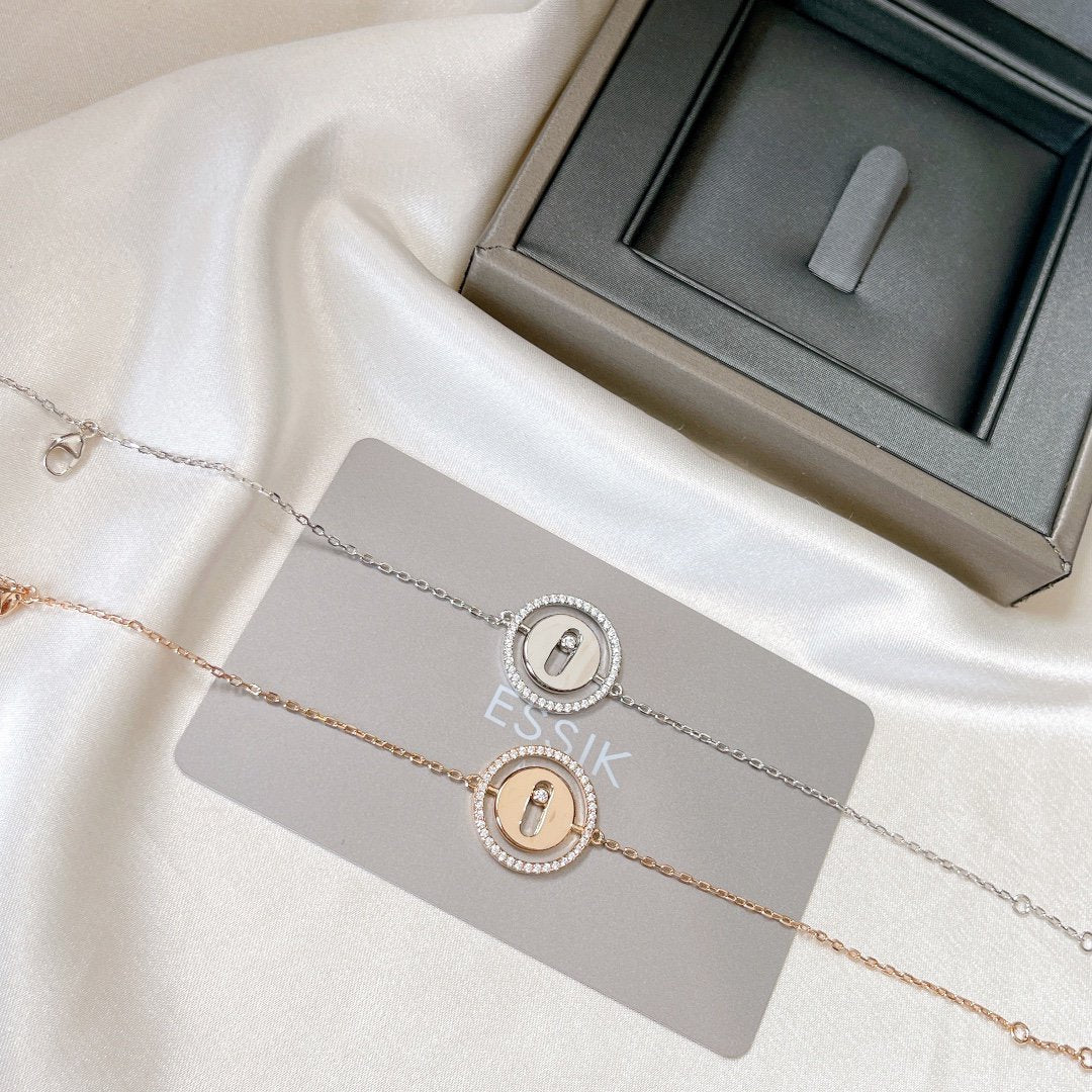 [Imperial Jewelrys]LUCKY MOVE PAVED DIAMOND BRACELET