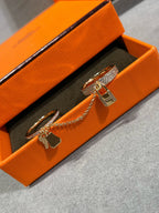 ¡®Lumi¡¯HM KELLY CLOCHETTE DOUBLE RING IN  WITH DIAMONDS