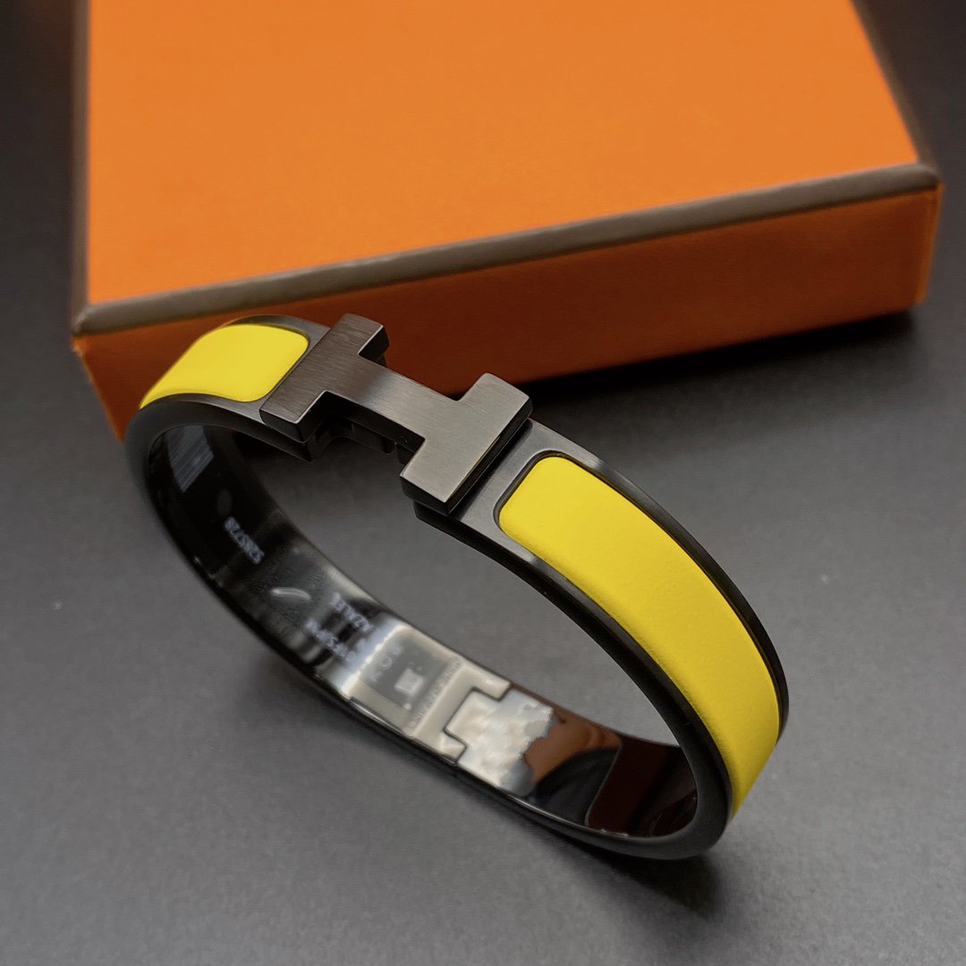 ¡®Lumi¡¯CLIC HM SO BLACK YELLOW BRACELET