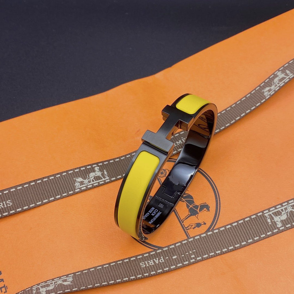 ¡®Lumi¡¯CLIC HM SO BLACK YELLOW BRACELET