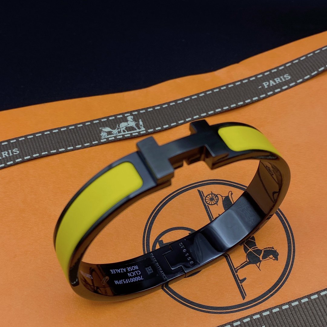 ¡®Lumi¡¯CLIC HM SO BLACK YELLOW BRACELET