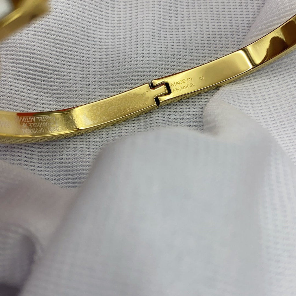 ¡®Lumi¡¯CLASSIC HM CLIC WHITE 8MM ENAMEL BRACELET
