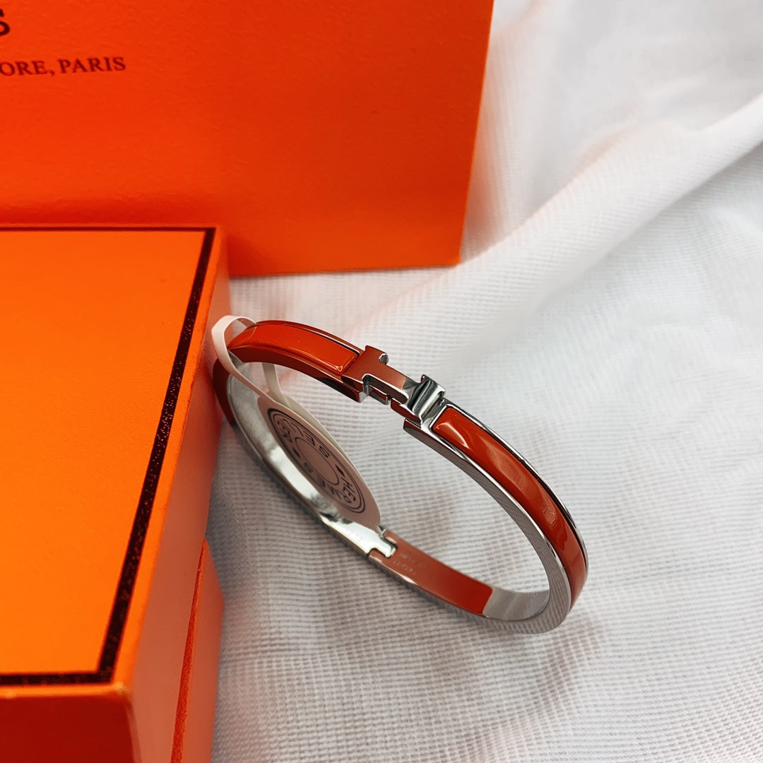 ¡®Lumi¡¯CLASSIC HM CLIC RED 8MM ENAMEL BRACELET