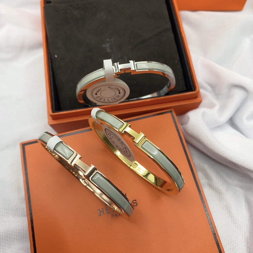 ¡®Lumi¡¯CLASSIC HM CLIC GREEN 8MM ENAMEL BRACELET