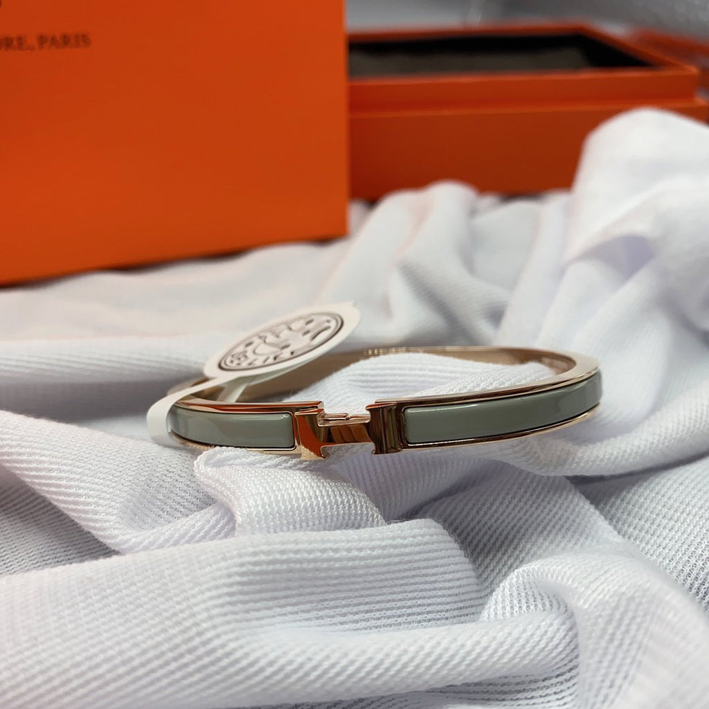 ¡®Lumi¡¯CLASSIC HM CLIC GREEN 8MM ENAMEL BRACELET