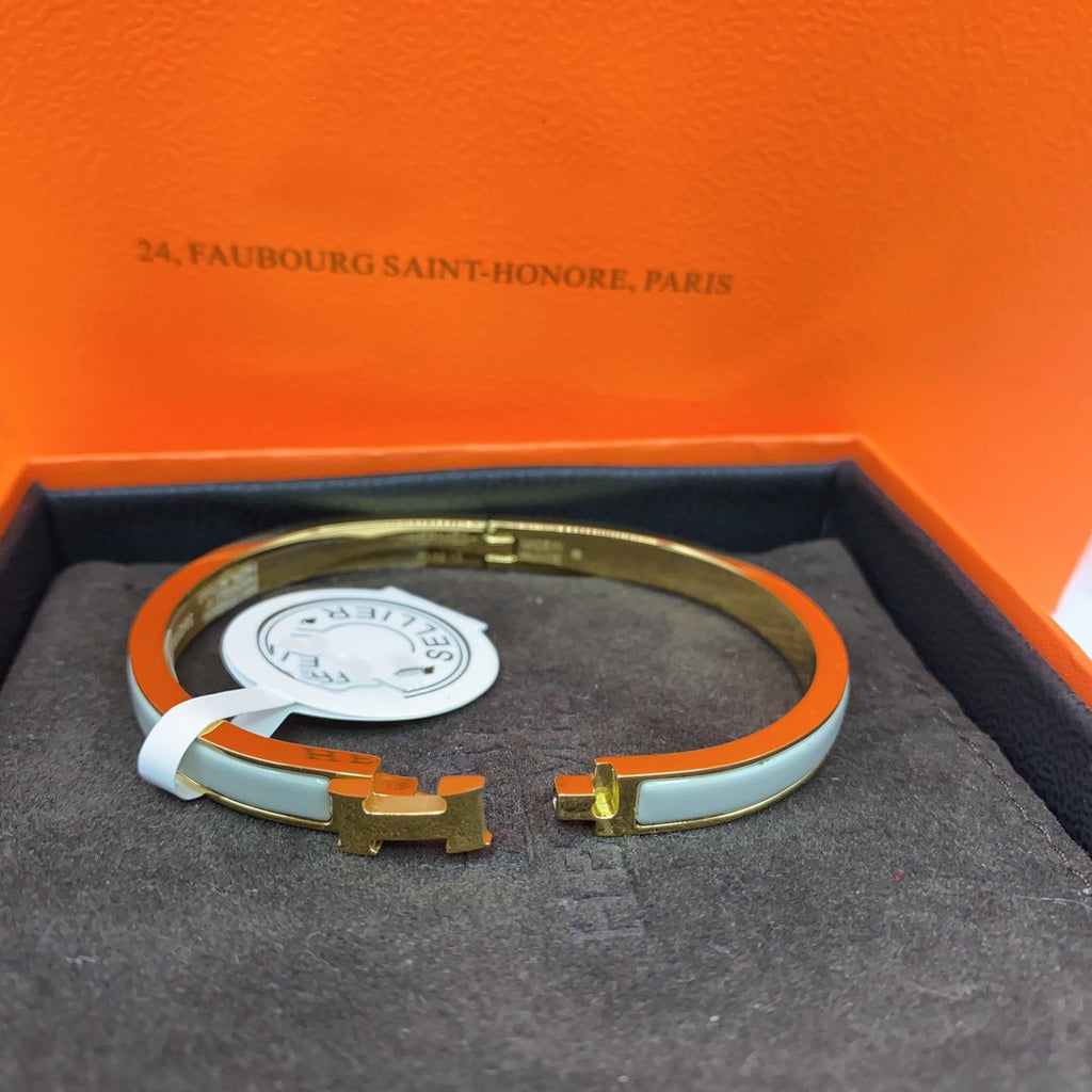 ¡®Lumi¡¯CLASSIC HM CLIC GREEN 8MM ENAMEL BRACELET