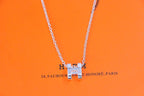 ¡®Lumi¡¯HM NECKLACE H LETTER OVAL SERIES