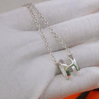 ¡®Lumi¡¯HM NECKLACE H LETTER OVAL SERIES