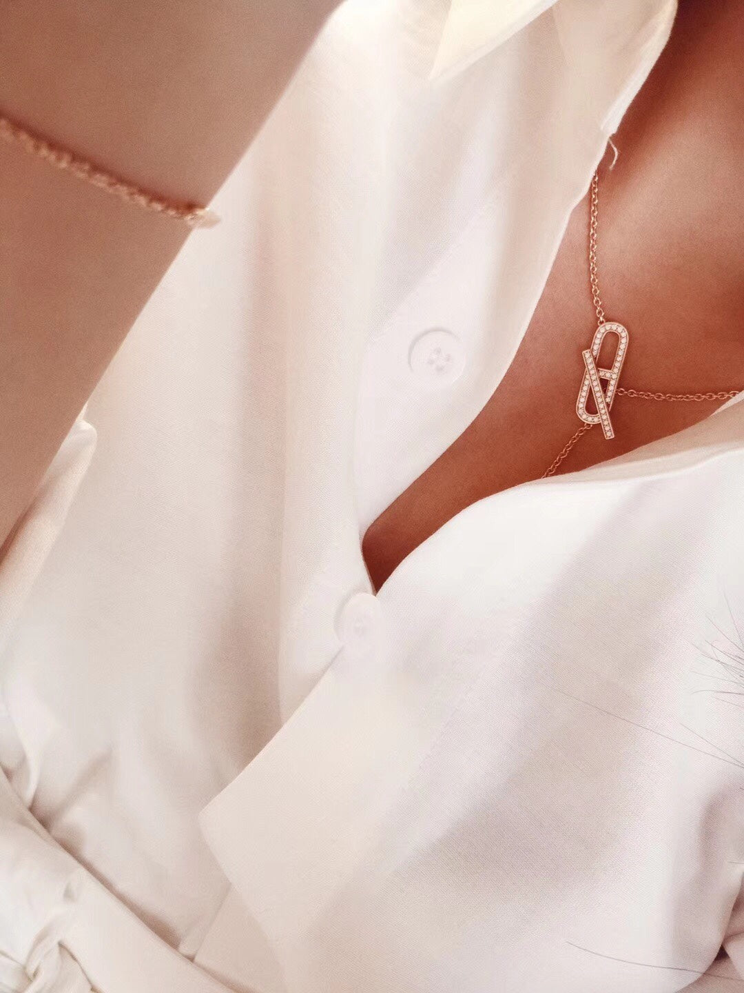 ¡®Lumi¡¯HM FIRE PIG NOSE NECKLACE TRENDY STREET