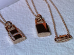 ¡®Lumi¡¯HM ADVANCED NICHE LOCK HEAD NECKLACE DIAMONDS