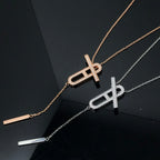 ¡®Lumi¡¯HM NECKLACE PLATINUM ROSE GOLD DIAMOND