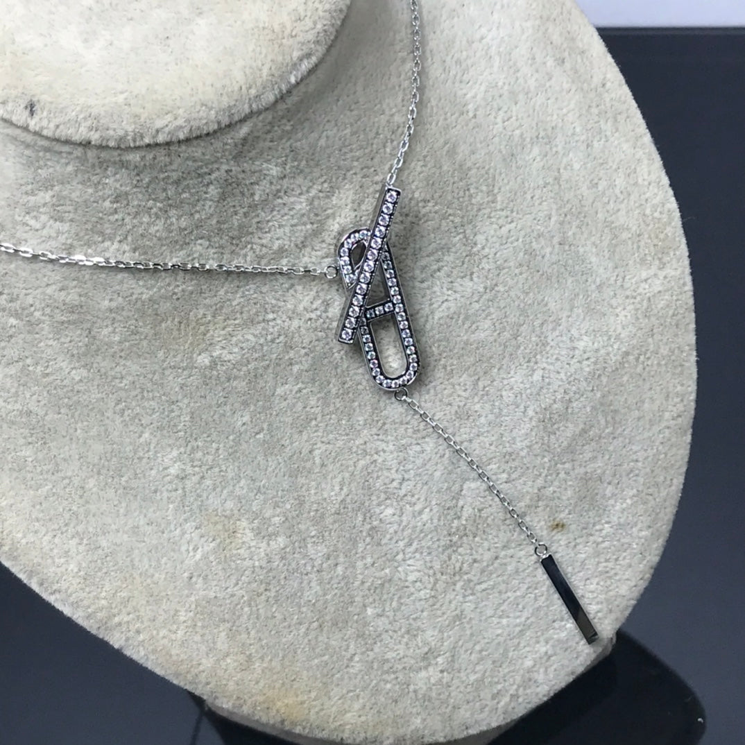 ¡®Lumi¡¯HM NECKLACE PLATINUM ROSE GOLD DIAMOND