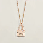 ¡®Lumi¡¯AMULETTE PEDANT ROSE GOLD NECKLACE