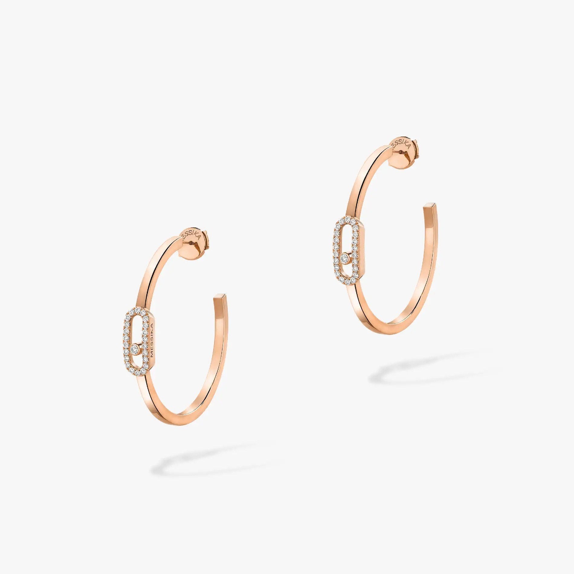 [Imperial Jewelrys]CREOLES MOVE UNO PM DIAMOND EARRINGS