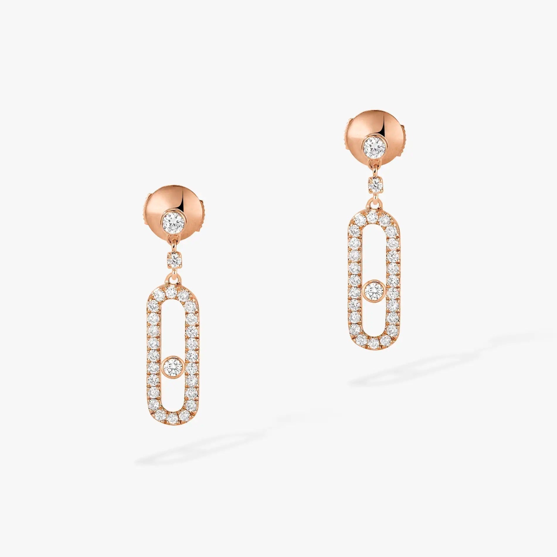 [Imperial Jewelrys]DORMEUSES MOVE UNO DIAMOND EARRINGS