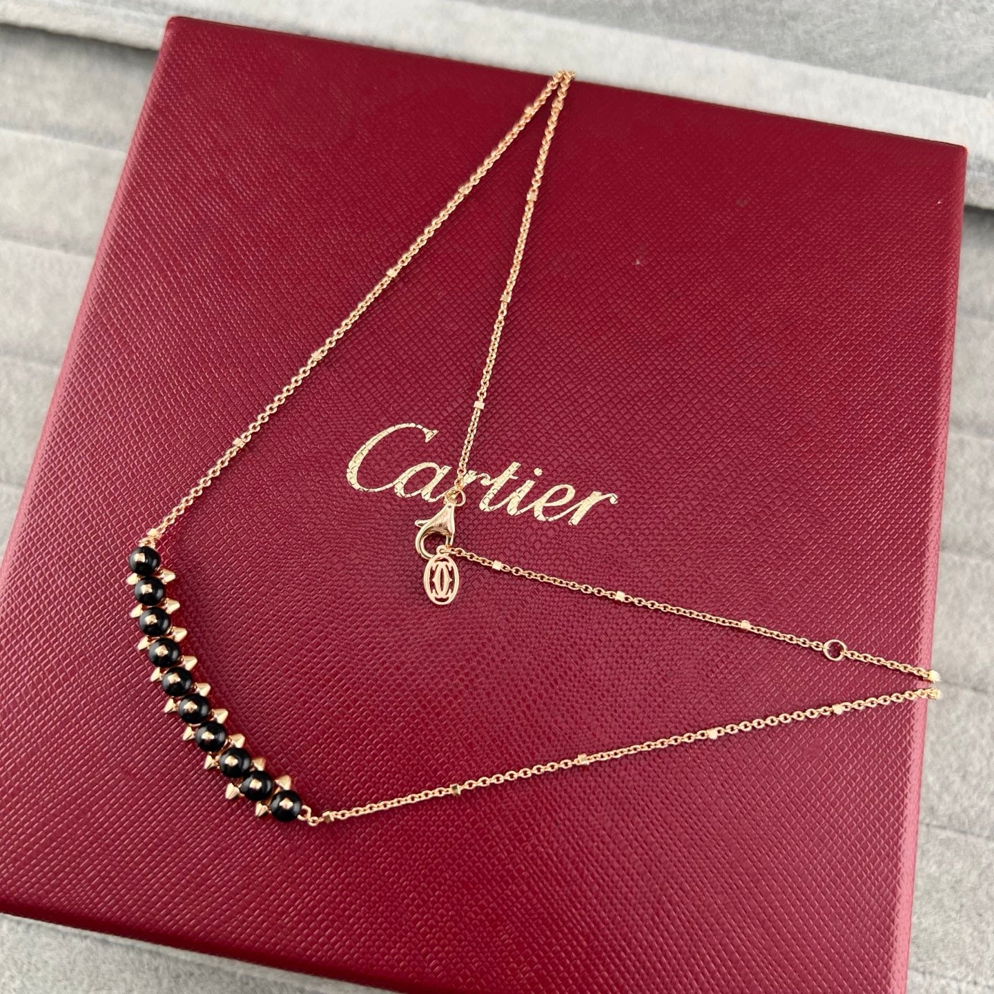 [Imperial] CLASH NEW COLORED GEMSTONE NECKLACE