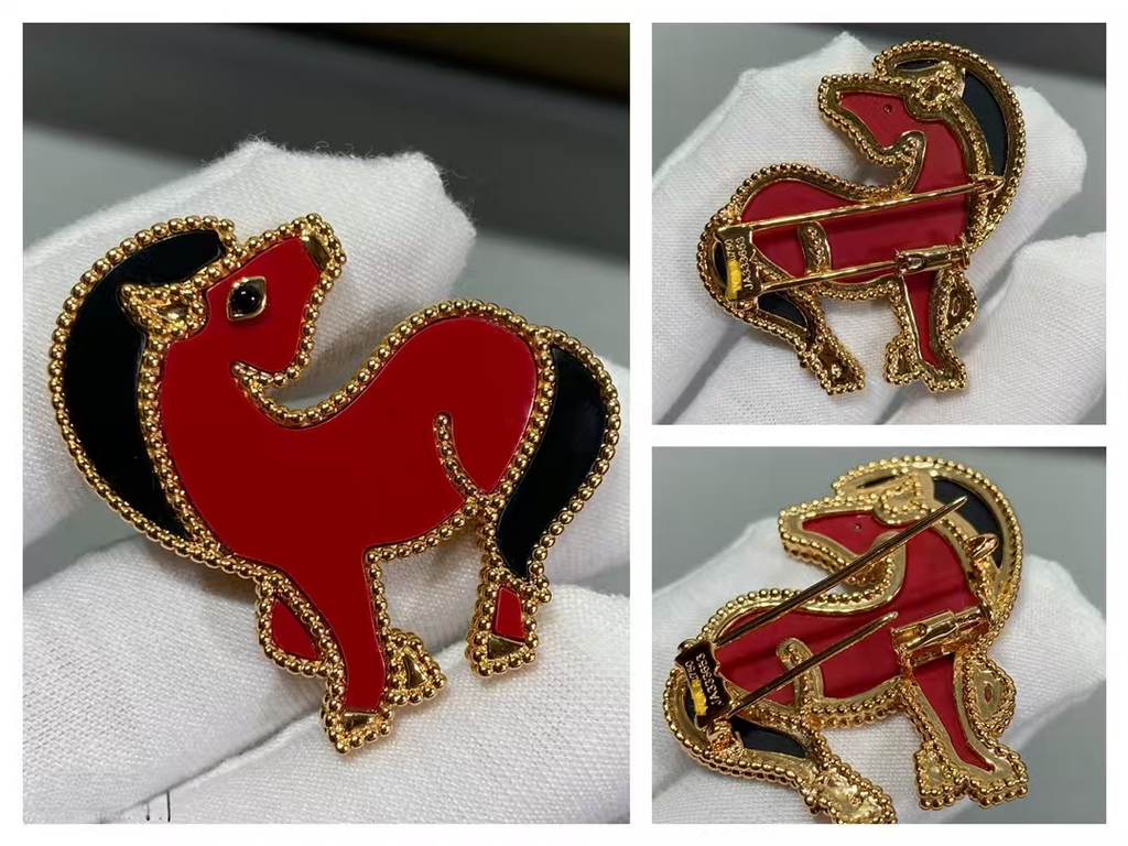 [Lumi Jewelry]2026 NEW Spring/Summer Animal Party Brooch  Horse