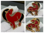 [Lumi Jewelry]2026 NEW Spring/Summer Animal Party Brooch  Horse