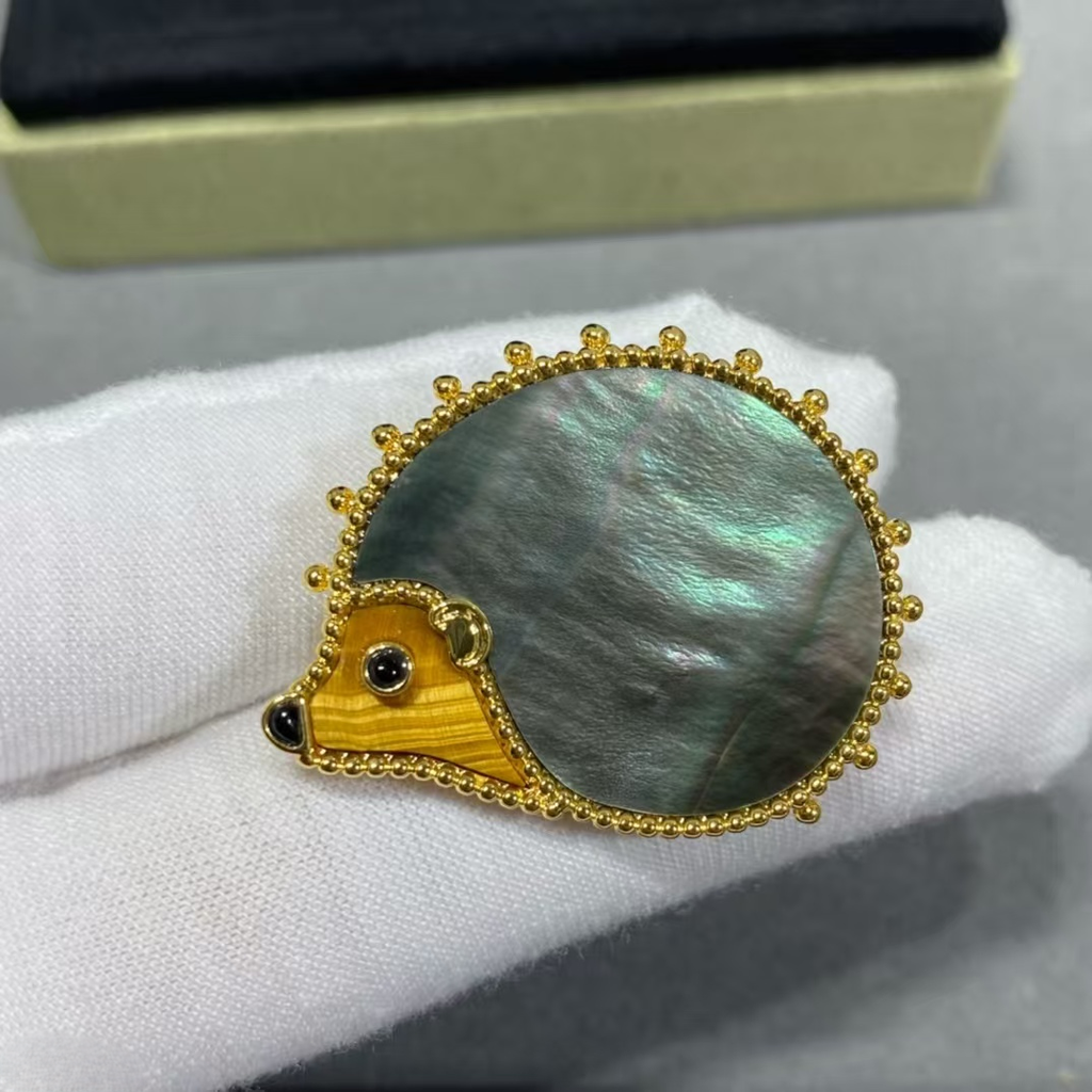 [Lumi Jewelry]2026 NEW Spring/Summer Animal Party Brooch Hedgehog