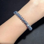¡®Lumi¡¯CLASH SILVER BRACELET