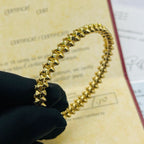 ¡®Lumi¡¯CLASH GOLD BRACELET