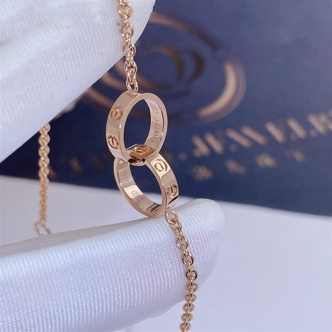 ¡®Lumi¡¯LOVE BRACELET DOUBLE RING
