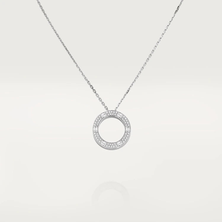 ¡®Lumi¡¯LOVE NECKLACE ADJUSTABLE SILVER