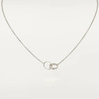 ¡®Lumi¡¯LOVE NECKLACE PINK GOLD AND SILVER