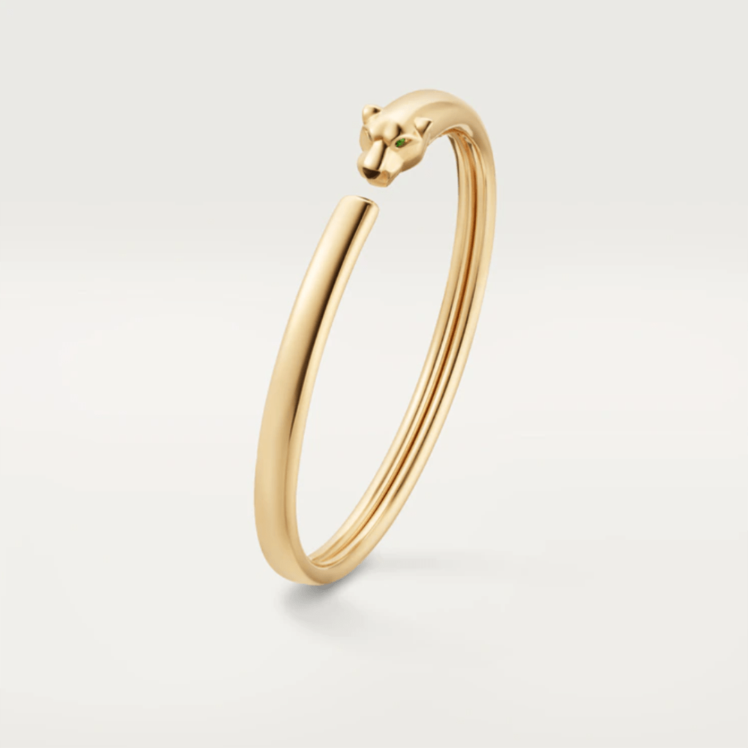 ¡®Lumi¡¯PANTHERE GOLD OPEN BRACELET