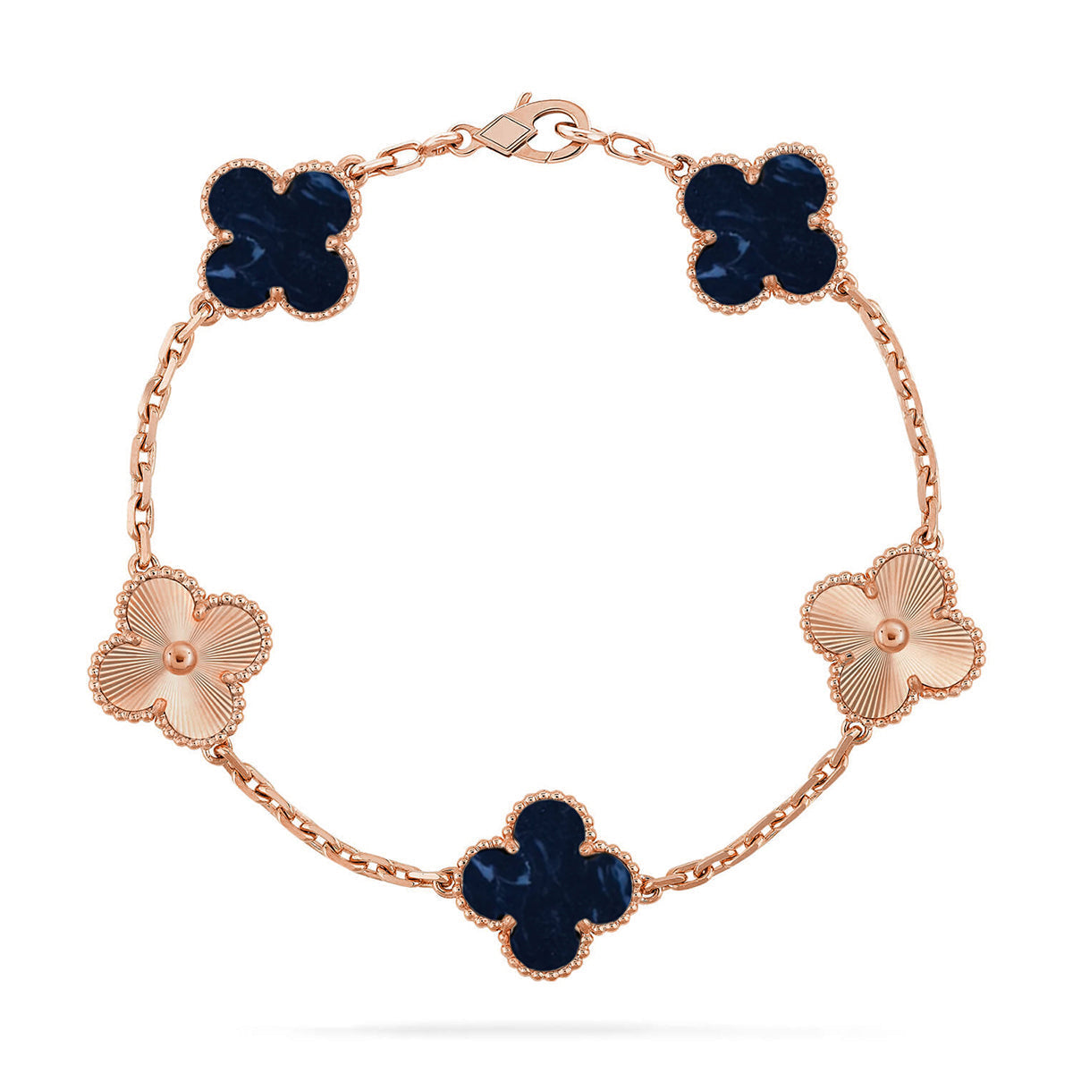 [Lumi]New CLOVER 5 MOTIF PIETERSITE BRACELET COLLECTION