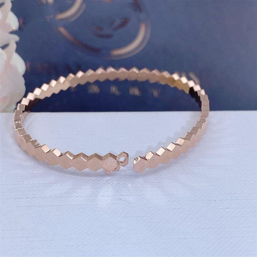 ¡®Lumi¡¯BEE LOVE PINK GOLD BRACELET