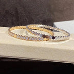 ¡®Lumi¡¯BEE LOVE GOLD BRACELET FULL DIAMOND