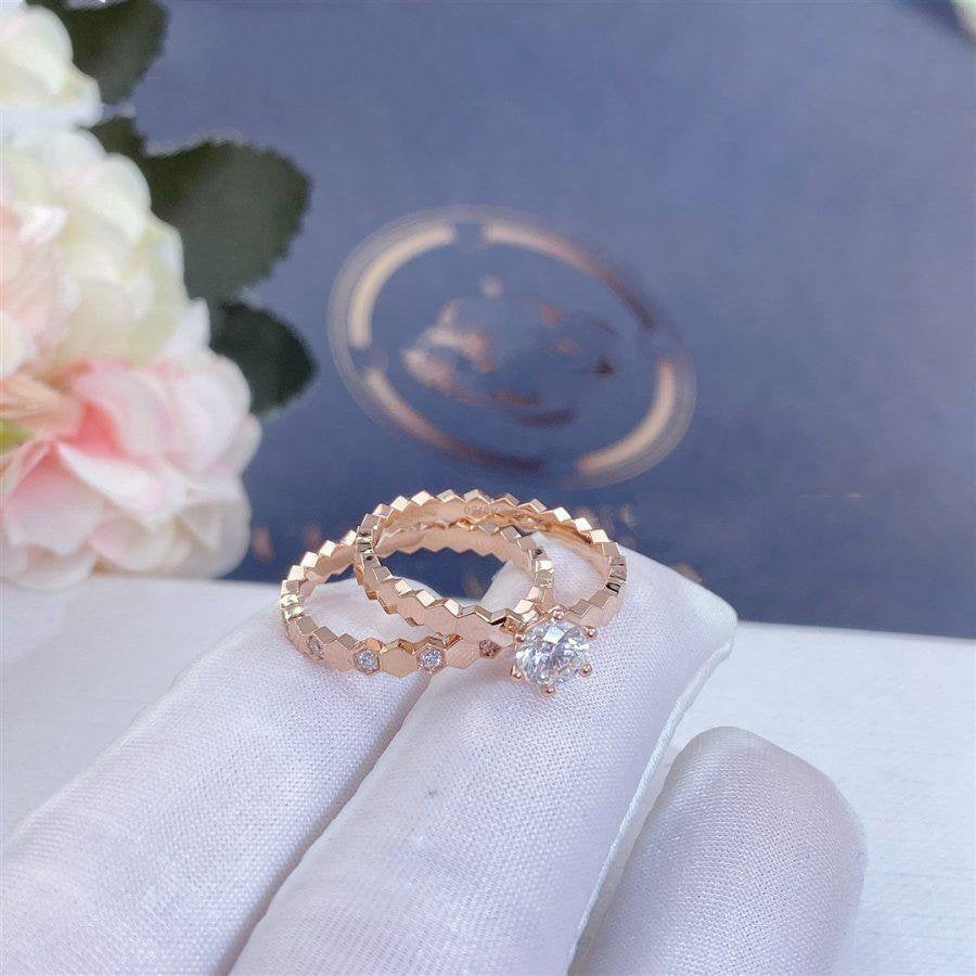 ¡®Lumi¡¯BEE LOVE RING PINK GOLD DIAMOND