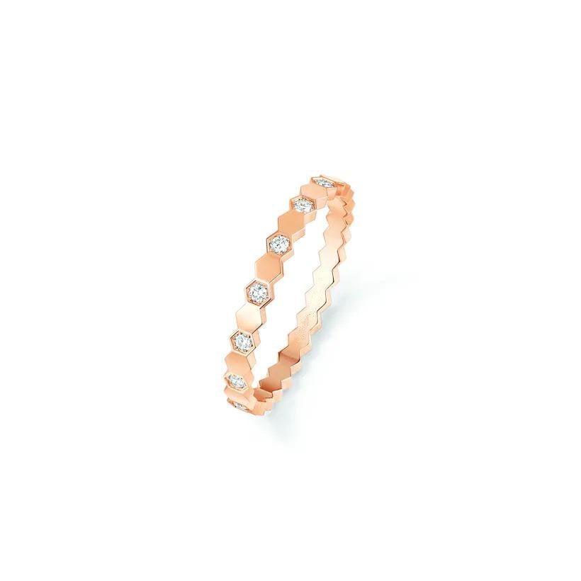 ¡®Lumi¡¯BEE LOVE RING PINK GOLD DIAMOND