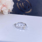 ¡®Lumi¡¯BEE LOVE RING SILVER 1 DIAMOND