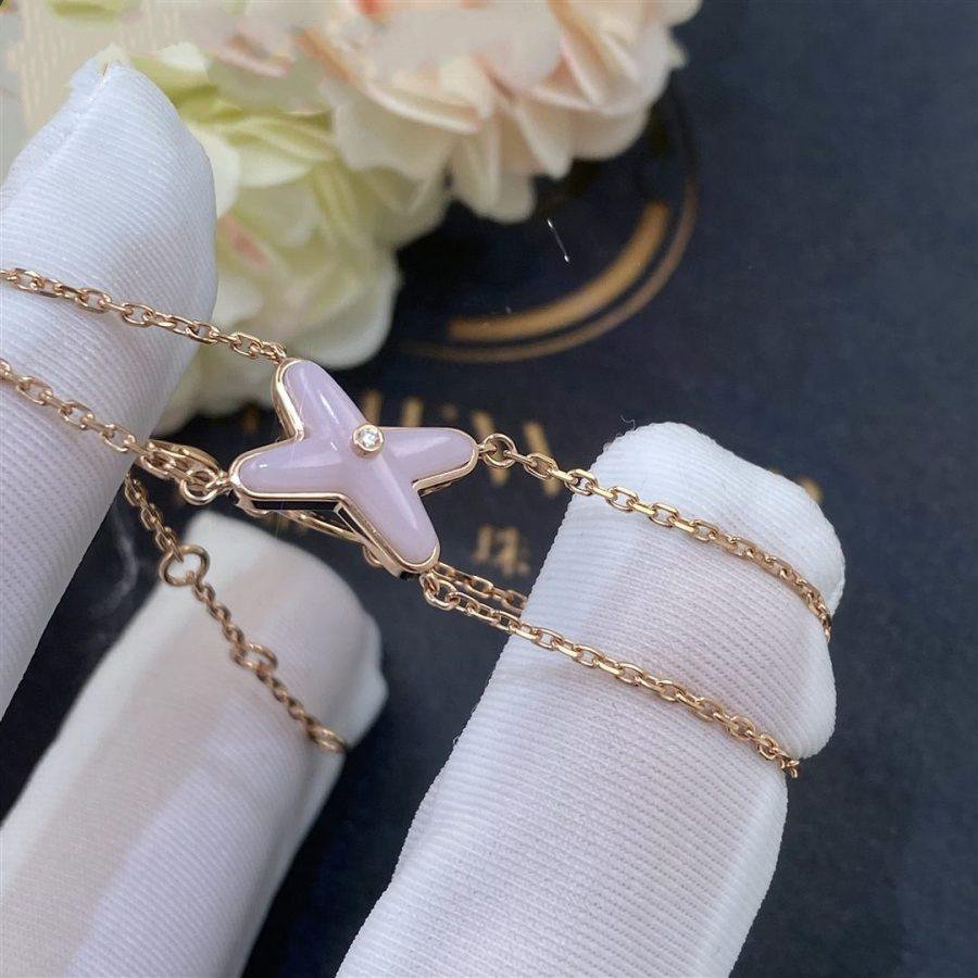 ¡®Lumi¡¯JEUX BRACELET PINK MOP PINK GOLD 1 DIAMOND