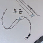 ¡®Lumi¡¯JEUX BRACELET WHITE MOP SILVER 1 DIAMOND