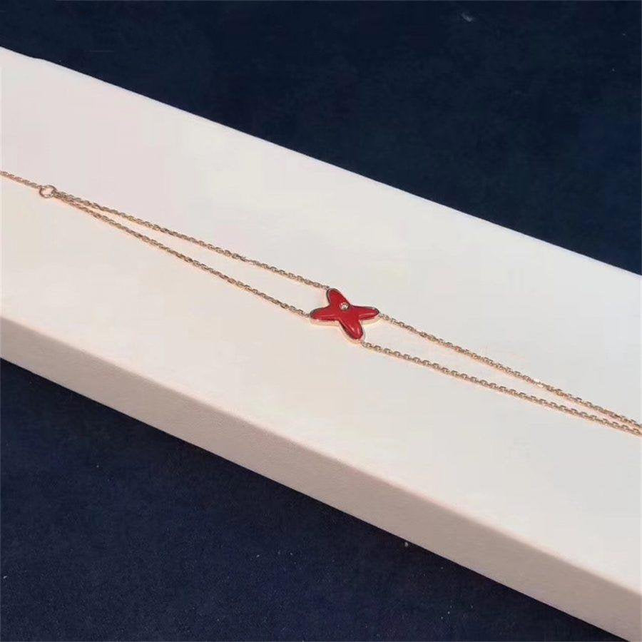 ¡®Lumi¡¯JEUX BRACELET CARNELIAN PINK GOLD 1 DIAMOND